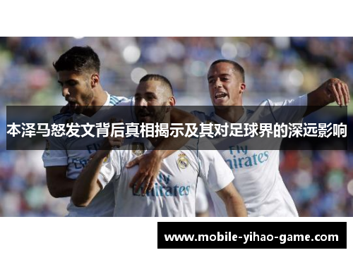 本泽马怒发文背后真相揭示及其对足球界的深远影响