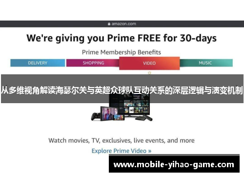 从多维视角解读海瑟尔关与英超众球队互动关系的深层逻辑与演变机制